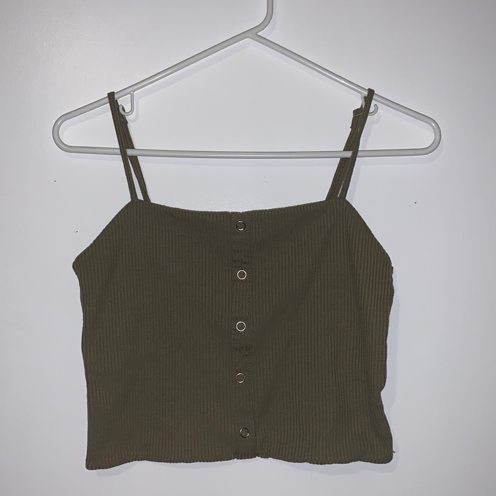 (SMALL) Ribbed crop top